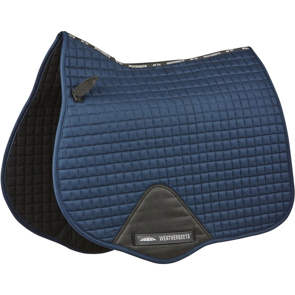 Weatherbeeta Womens Prime Long Sleeve Top & All Purpose Saddle Pad PLSTDSP - Navy
